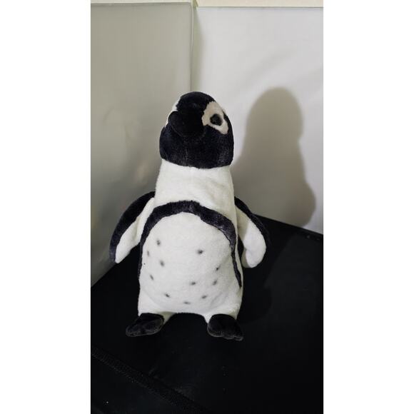 Aurora Destination Nation African Penguin Plush Toy Realistic Black White 12" Q1 - Picture 1 of 4